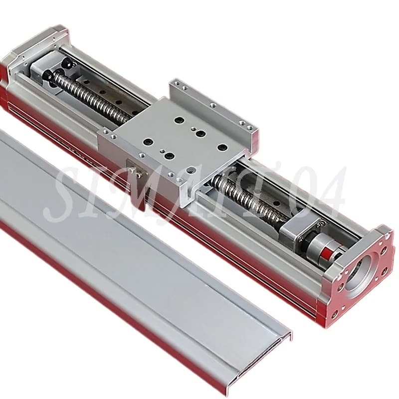 GBF80 Sliding Module, Linear Precision Guide, Sphere Recirculation Screw, Dented Strap, XYZ Three Axis Movement Platform