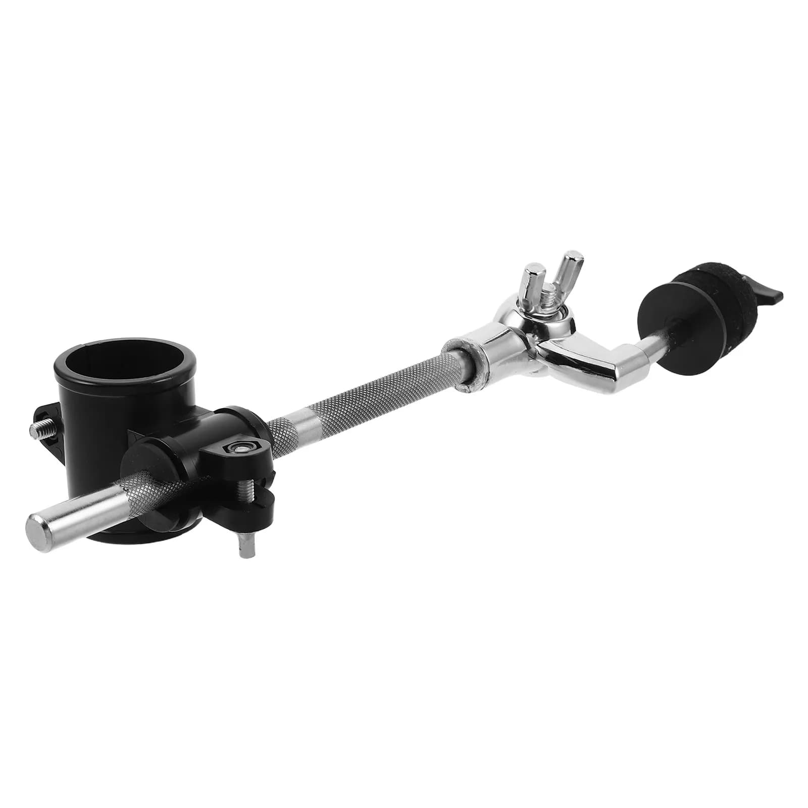 Supporto per Pad per Piatti Elettronici in Metallo con Morsetto Stabile e Braccio Dritto per Strumenti a Percussione Professionali e Hardware per Batteria