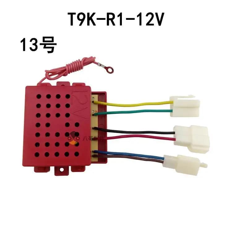 2025 bambini T9k-r1 Parti di automobili elettriche per bambini Passeggino Veicolo giocattolo 2.4g Accessori di aggiornamento del telecomando