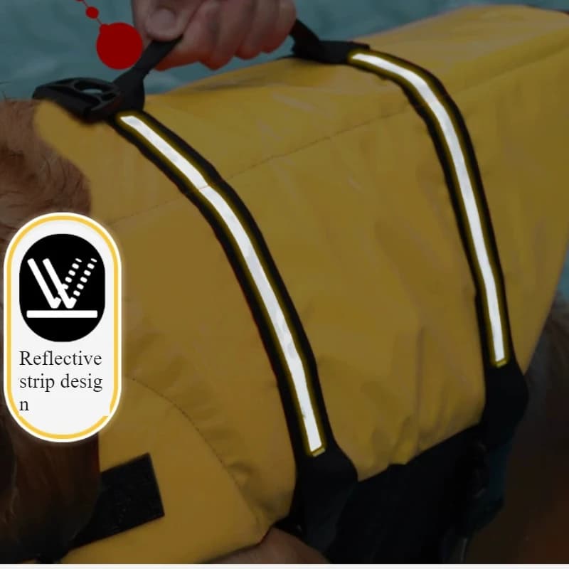 Giubbotto di salvataggio per cani estivo Giacca riflettente Vestiti per animali domestici Costumi da bagno per cuccioli Giubbotto di salvataggio per cani Costume da bagno di sicurezza Forniture per cani ropa para perros