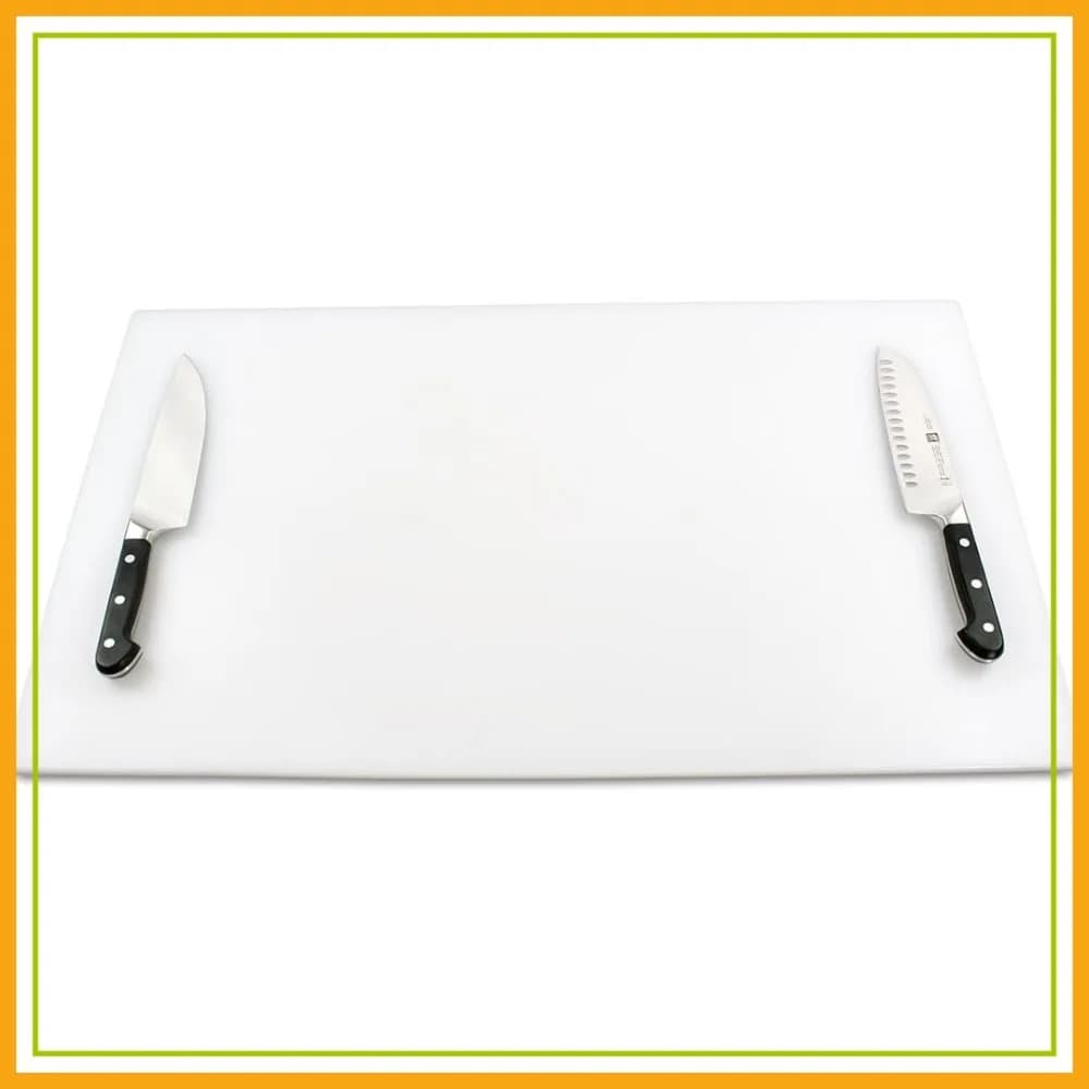 Tagliere Commerciale Grande 30x18, Spessore 3/4 di pollice, Certificato NSF, 13 libbre, per Carne, Caccia e Pesce