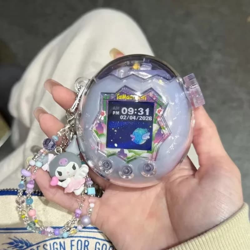 Custodia protettiva Tamagotchi Paradise, colore macaron a contrasto, guscio antiurto a copertura totale per Tamagotchi, giocattolo elettronico per bambini