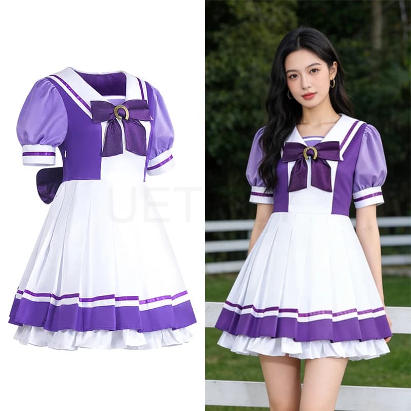 Uma musume Pretty Derby Tracen Academy Uniforme Abito da marinaio Settimana speciale Silenzio Suzuka Tokai Teio Maruzensky Costume cosplay