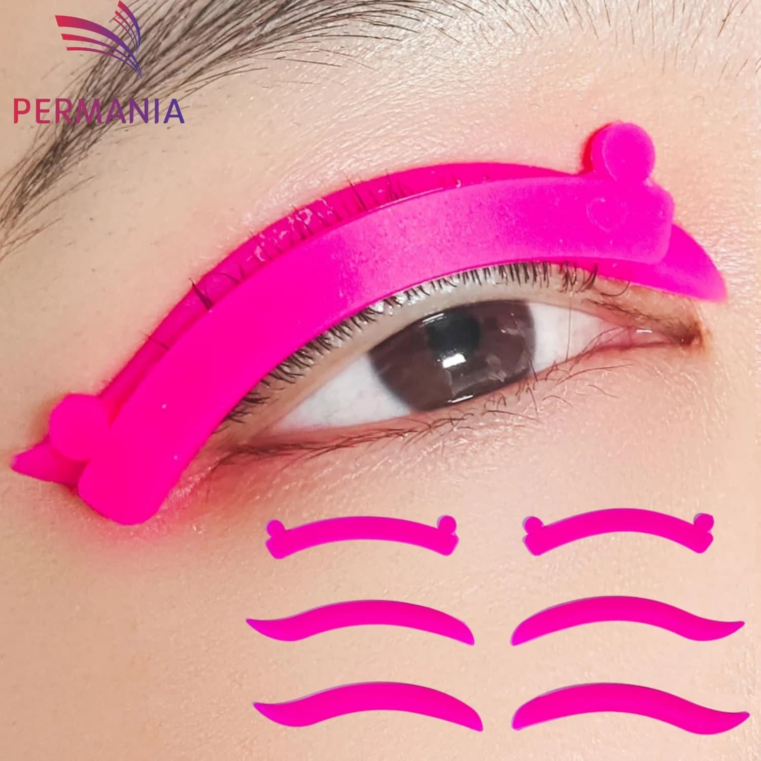 Permaina Lash Lift Shields Tape Prevents Korean Lash Lift Pad Super Soft Extreme Lash Curler Eyewear-Open Operation