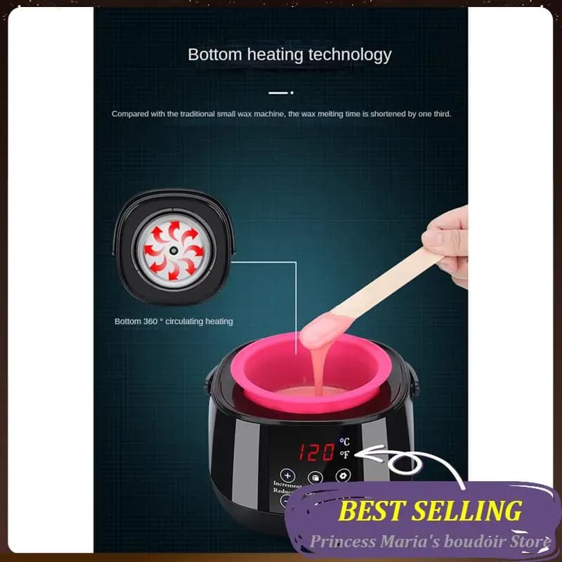 AB30-Pentola for Intelligent Candle Wax Melting Suitable for Candle Making LED Temperature Display for Adults Beginners EU B Plug