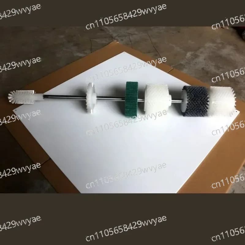 Macchina Industriale per Lavaggio Scarpe con Spazzola a Rullo in Nylon, Dispositivo Elettrico per Pulizia Calzature