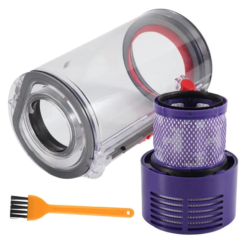 ABXF-Dust Container With Filter Replacement Parts For Dyson V10 SV12 Animal And Absolute Vacuum Cleaner Parts