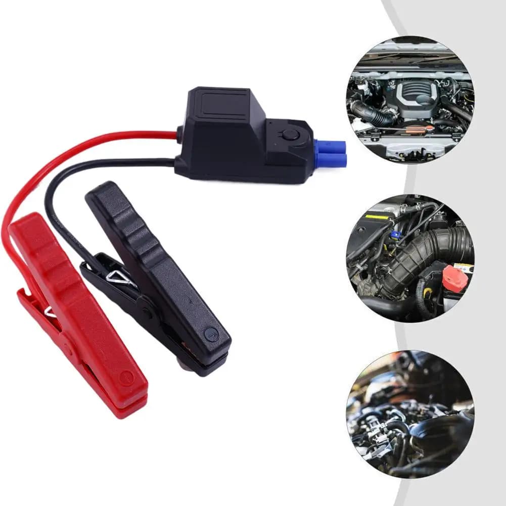 Avviatore di Emergenza per Auto e Camion, Morsetti a Coccodrillo, Strumenti di Avviamento, 1 Pezzo, Cavo Booster Intelligente 12V 500A per Auto con Connettore Smart EC5