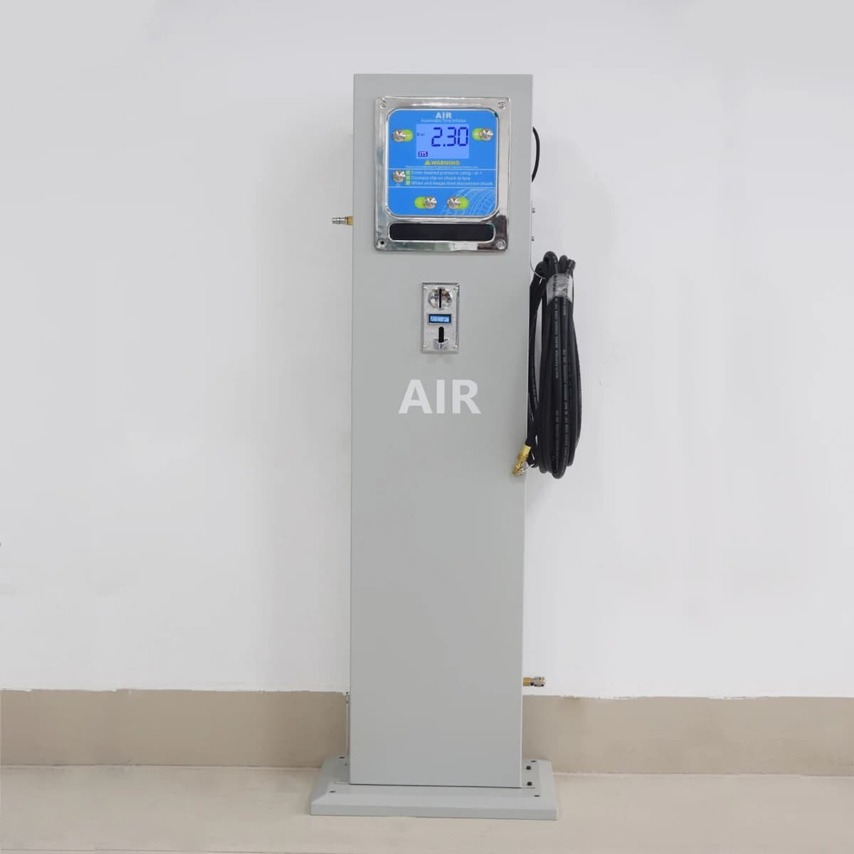 Sistema di gonfiaggio pneumatici portatile a gettoni con compressore d'aria e manometro digitale Pompa d'aria DP-Q07L per pneumatici di veicoli