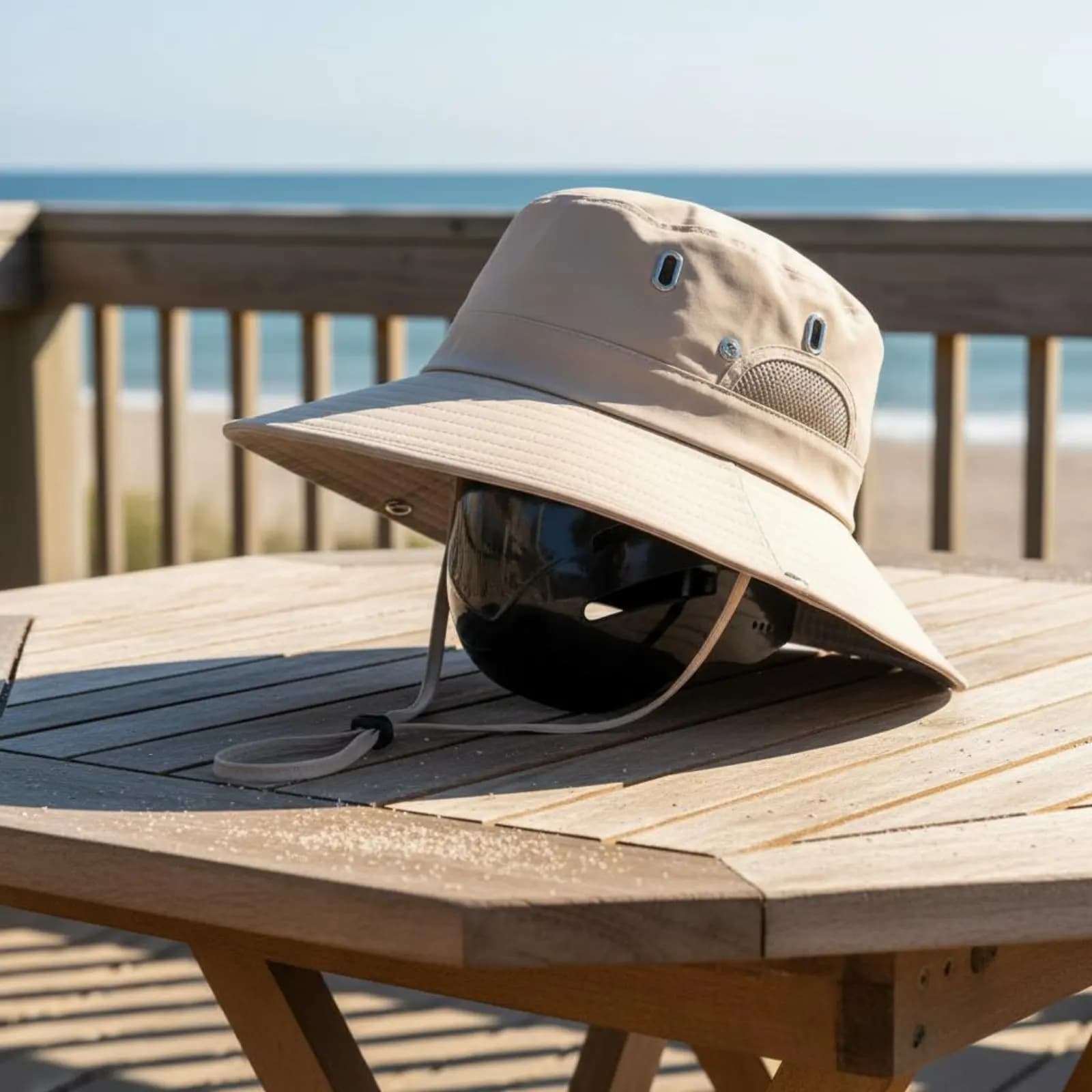 Wide Brim Fisherman Hat UPF 50+ Safety Bump Cap Hat Outdoor Headwear Long-Lasting Breathable for Gardening