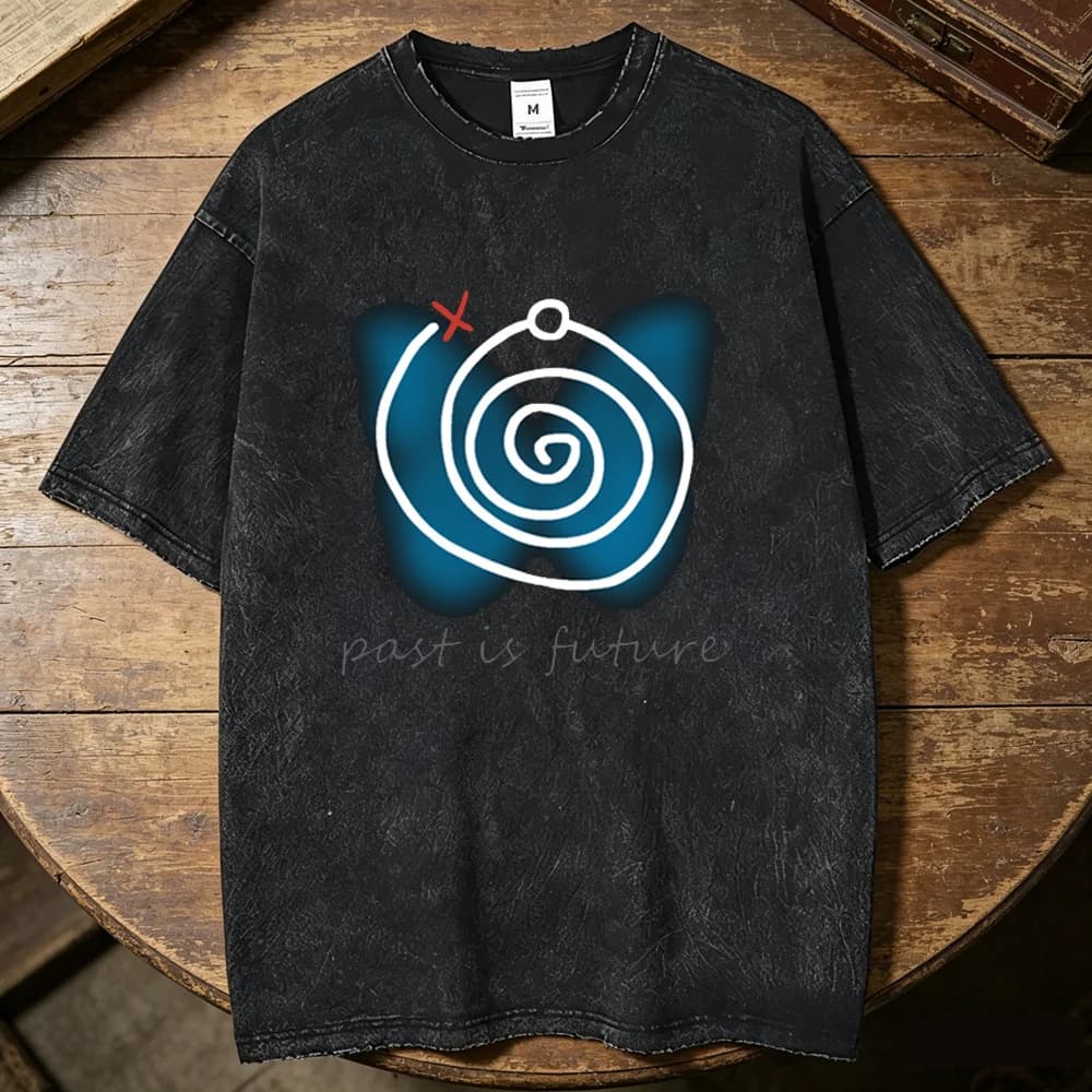 Life Is Strange cotton Vintage Washed top tees teen Pop Culture Punk Vintage 2000s top tees Digital korean clothes Vintage