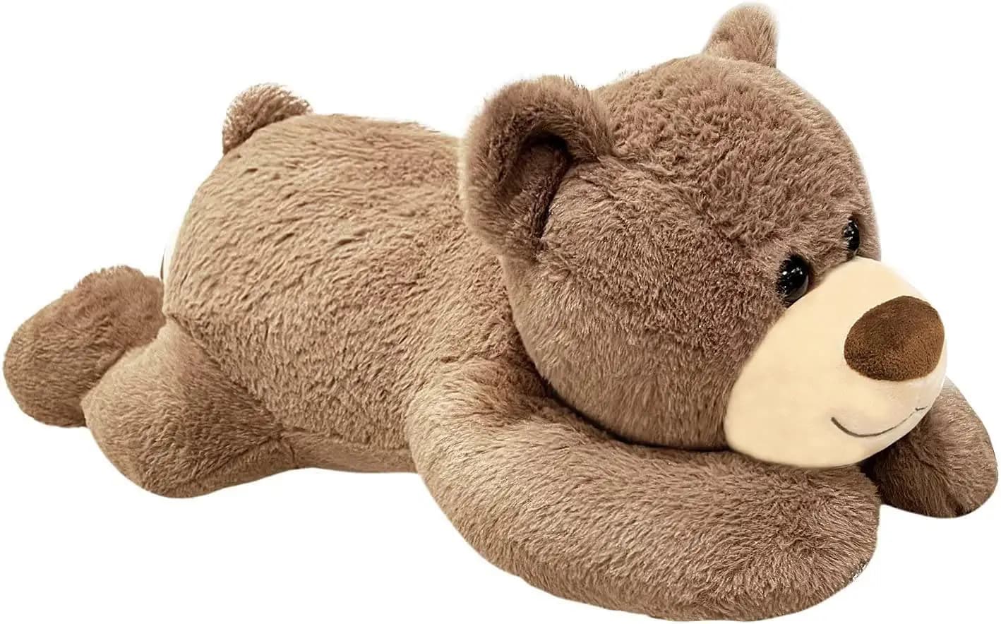 Orsacchiotto Imbottito Pesante da 1,6 kg, Peluche Carino da 60 cm per Bambini e Adulti, Regalo di Compleanno e Natale