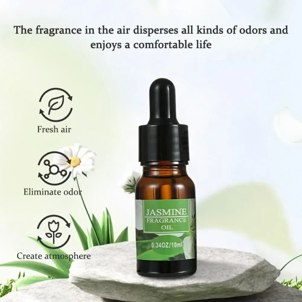 Natural Essential Oil for Car 10ml, Refill for Perfume and Humidifier Diffuser, Auto Accessories