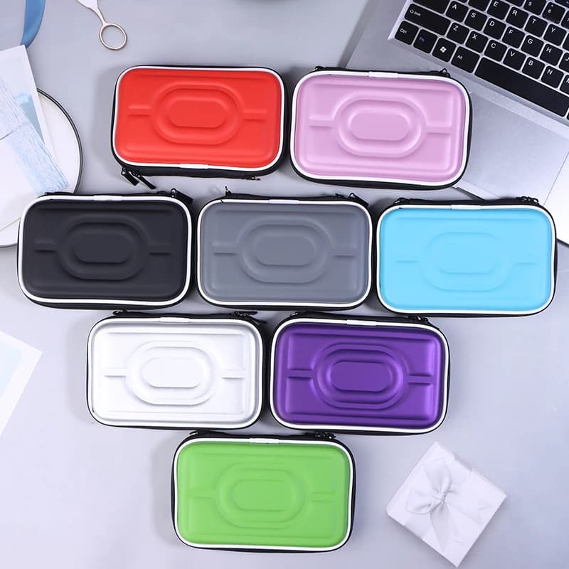 1 PCS Colors EVA Hard Case Storage Bag Pouch For 3DS NDSL NDSI GBA GBC Console Protective Carry Cover
