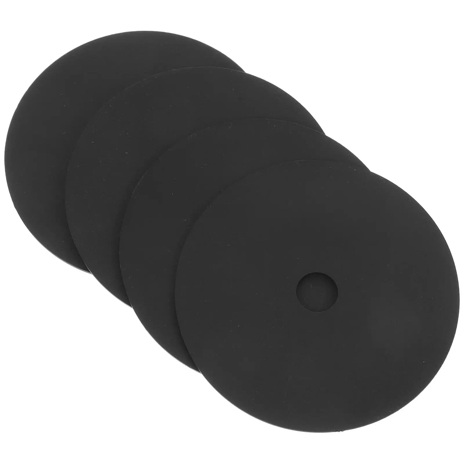 Set di 4 Coperture per Spazzola WC, Protezione Antispruzzo, Ricambio per Spazzola da Bagno, Impermeabile, Blocca Odori, Facile da Pulire, Rotondo