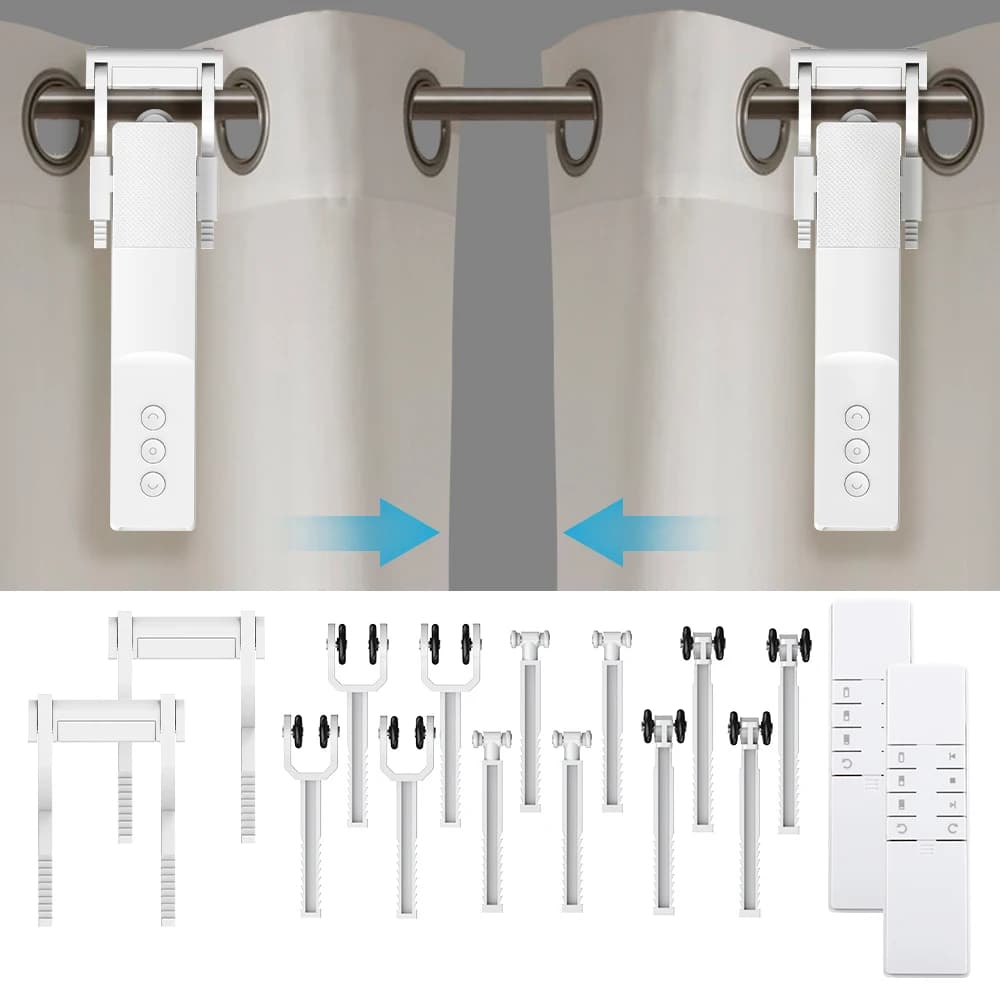 Zigbee Smart Curtain Driver Robot per Roman I Tipo U Tipo Tende Track Alexa Google Home Control Driver motore Zemismart