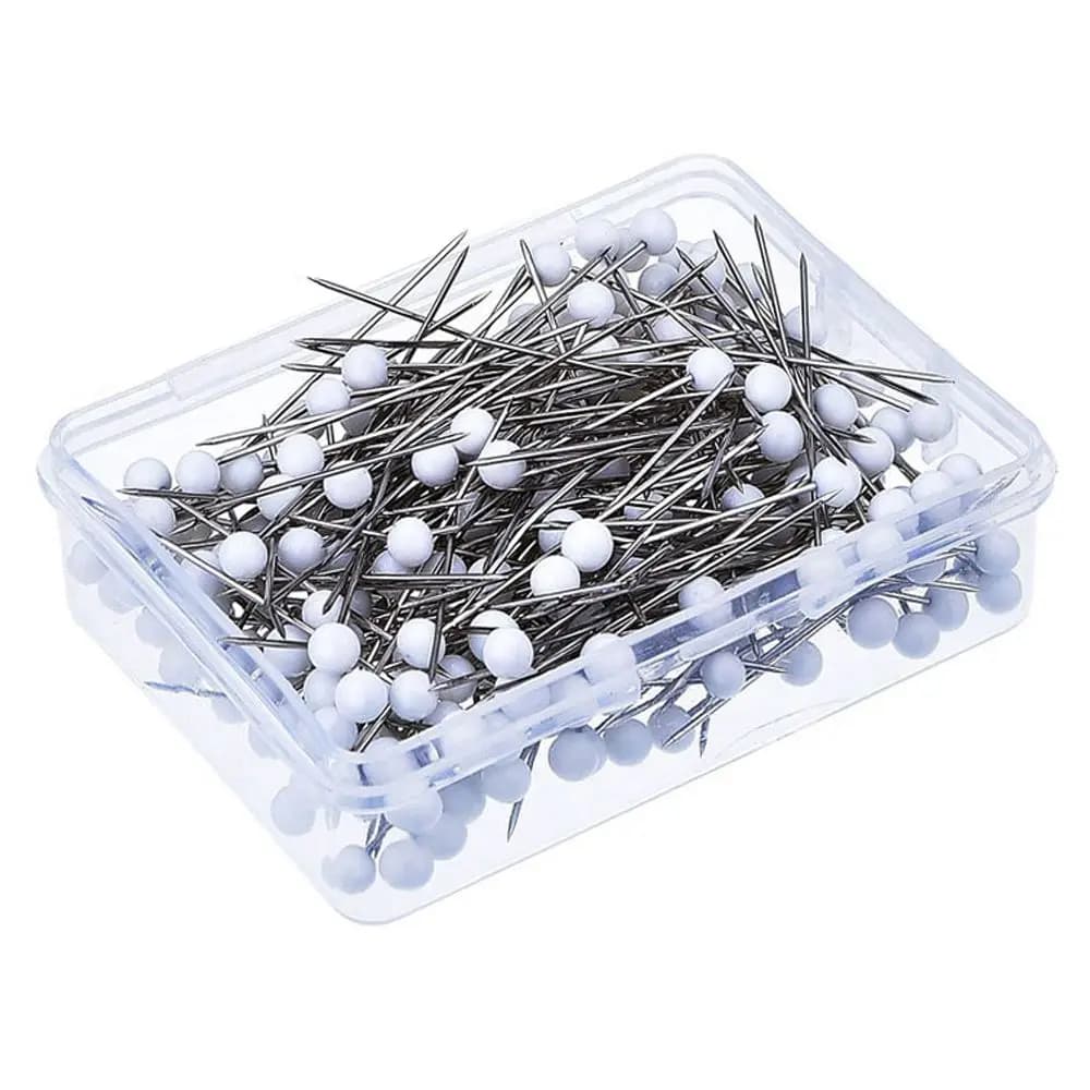 Fashion 38mm Glass Head Stitch Colored Fixed Knitting Pin Safety Pin Dressmaking Pins Sewing Needles