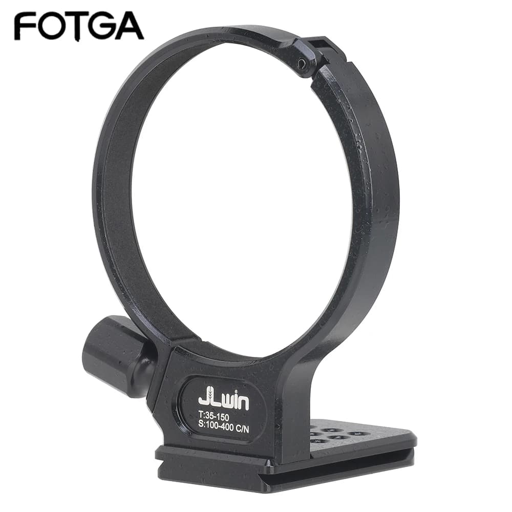 FOTGA Anello di montaggio per treppiede per obiettivo Collare per treppiede a sgancio rapido con vite da 1/4 "per obiettivo per fotocamera Tamron 35-150mm F/2-2.8 Di III VXD(A058)