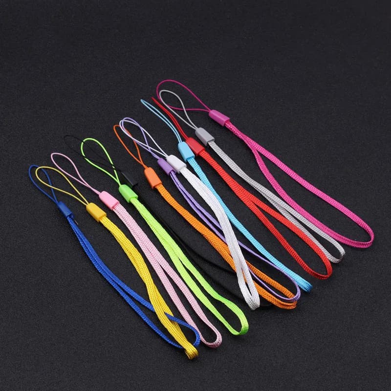 Cordino per cellulare in Nylon da 30 pezzi per chiavette USB badge per chiavi Selfie Stick