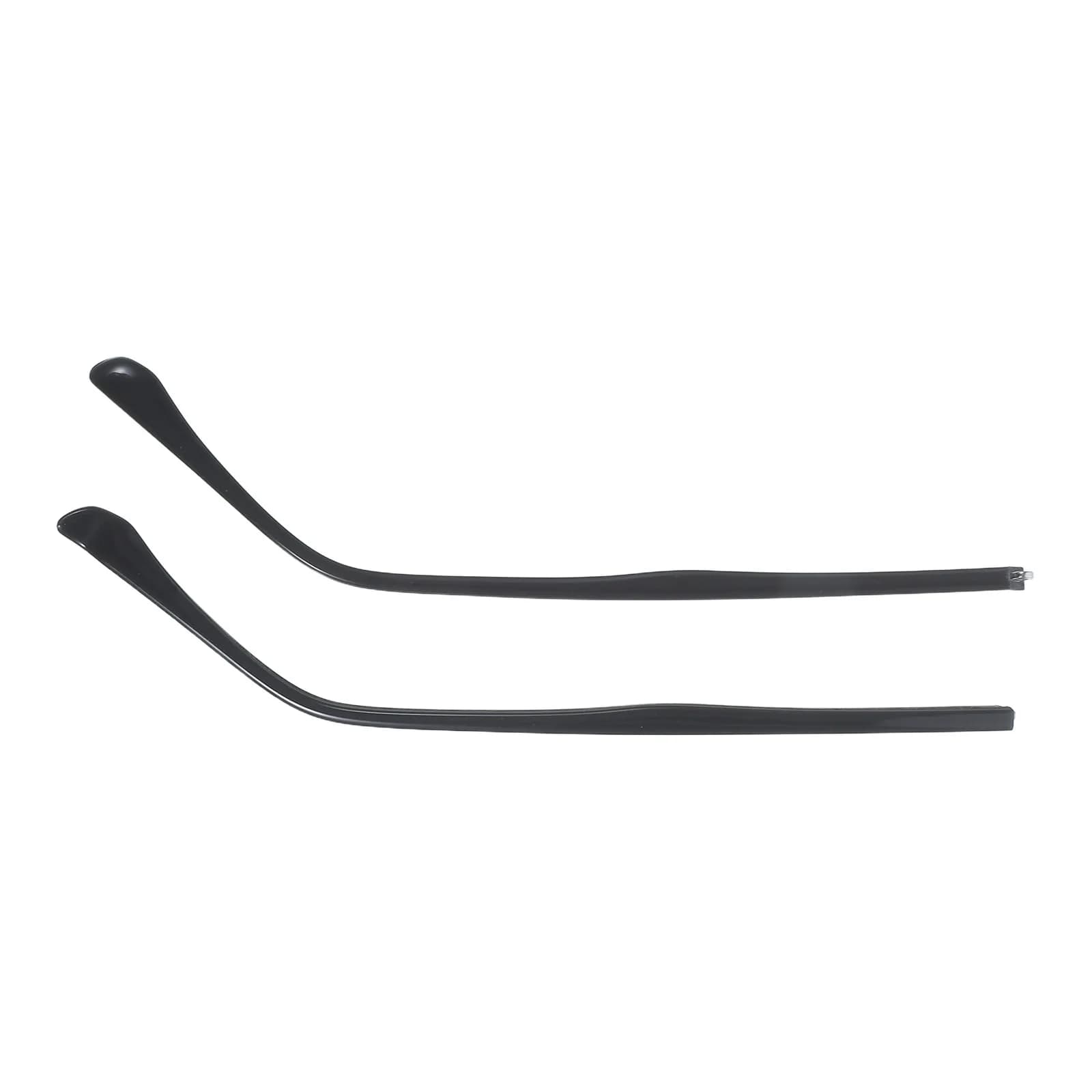 1Pair Black Replacement Temples for Eyeglasses Sturdy Glasses Frame Arms Replacement Parts for Sunglasses Repair