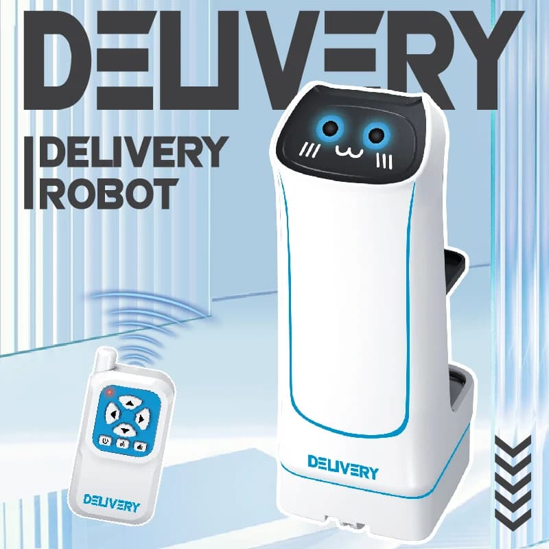 Nuovi giocattoli per auto telecomandati, robot elettrici per la consegna di cibo, giochi di trasporto di piccoli oggetti, divertente regalo di Natale più sorprendente