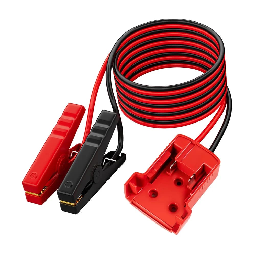 Avviamento di accensione per cavo batteria 12-24V per Starter-Kit 12AWG 1.75m Auto Jump Start Conversione Utensili elettrici Parti di ricambio