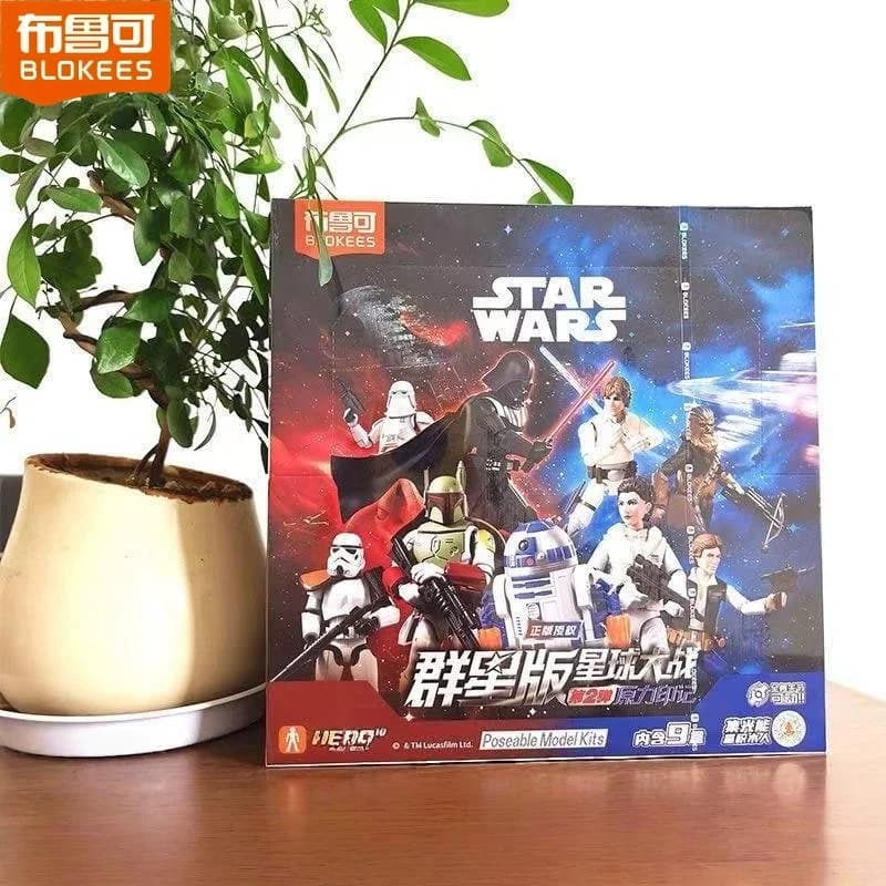 Blokees Star Wars Versione Galattica 02 Darth Vader Snowtrooper Commander Kit Modellino Articolato da Collezione