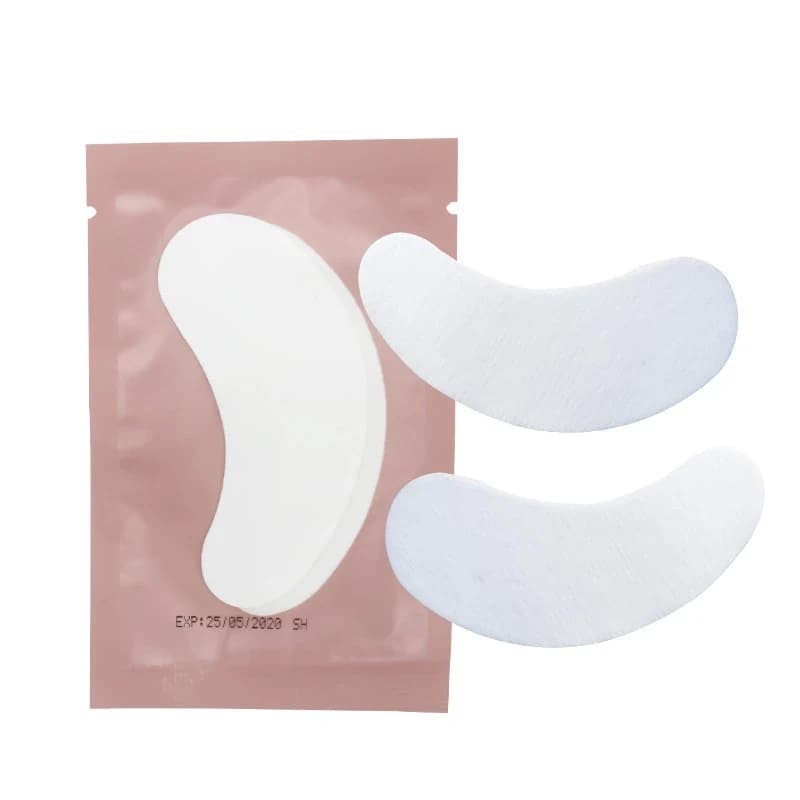 50 paia Innesto Ciglia Finte Cuscinetti Gel Toppe E Stemmi di Carta Estensione Ciglia Sotto Occhio Ciglia Patch Consigli Adesivo Avvolge Strumenti di Trucco
