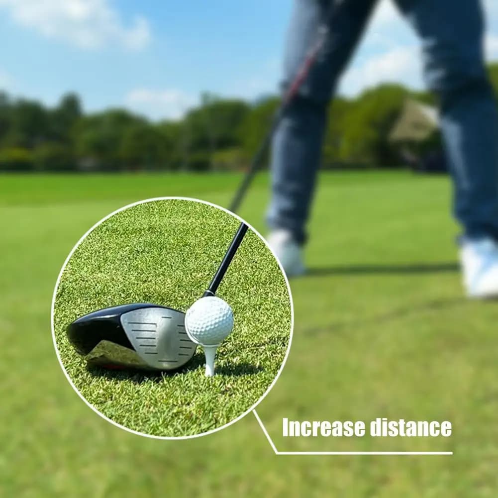 4 Pezzi Tee da Golf Infrangibili in Plastica, Riduce l'Attrito e il Rotazione Laterale, Accessori da Golf, Regalo