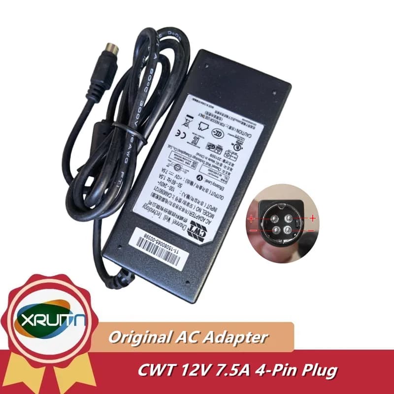 EA11011B-120 CWT 12V 7.5A Caricatore adattatore di alimentazione CA per SYNOLOGIA DS416 DS415PLAY DS218PLAY DS718 Alimentatore 2AAL090F CAM 090121