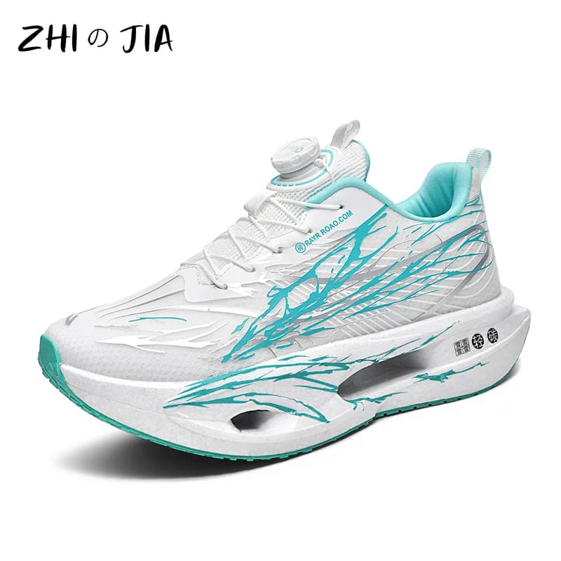 Summer Breathable Children's Knitted Sports Shoes Men's Thick Soled Mesh Sneaker Outdoor Running Fitness Footwear 33-44