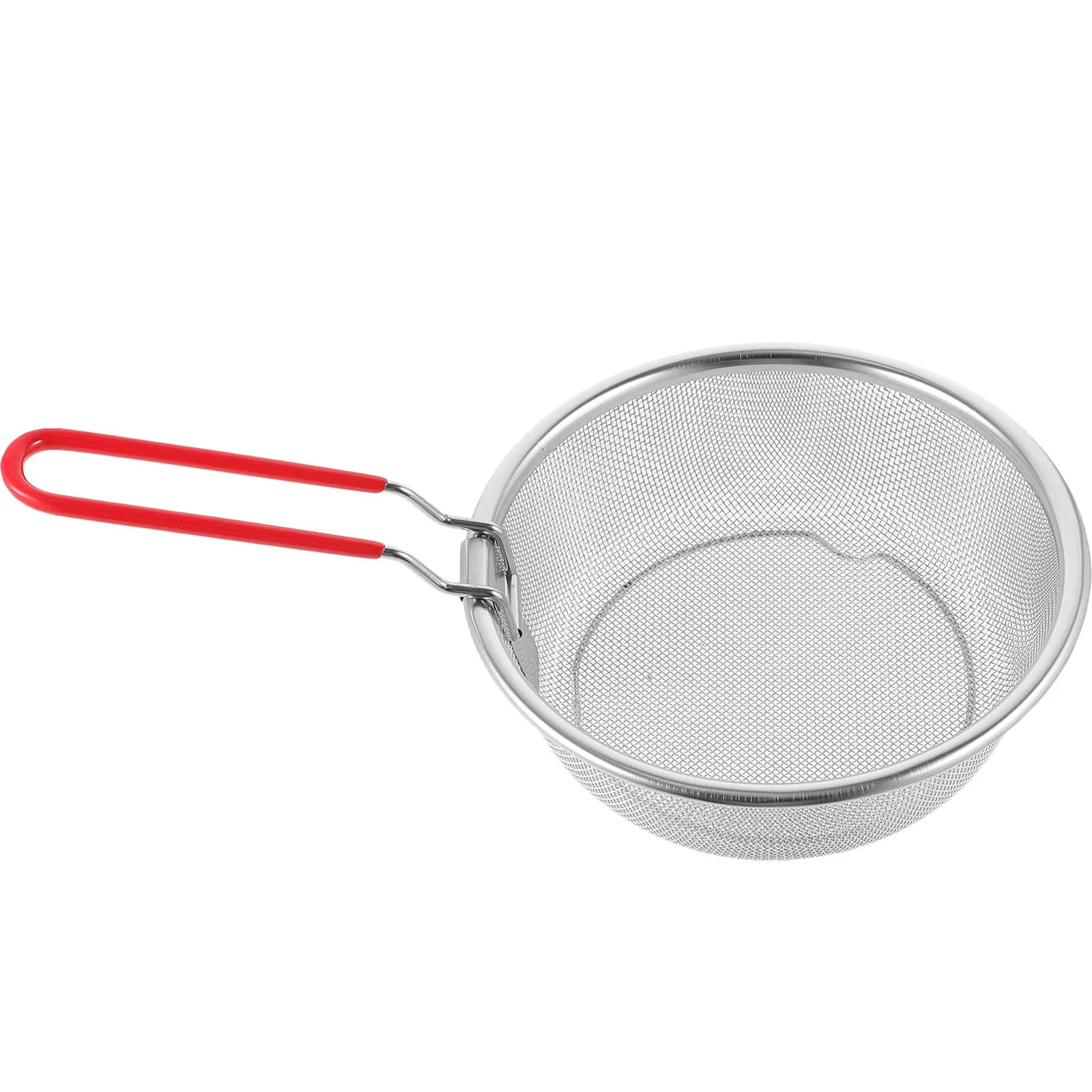 Stainless Steel Deep Fryer Basket Multipurpose Frying Basket for Air Fryer Hot Pot Stewing French Fries Chicken Fish Balls Chips