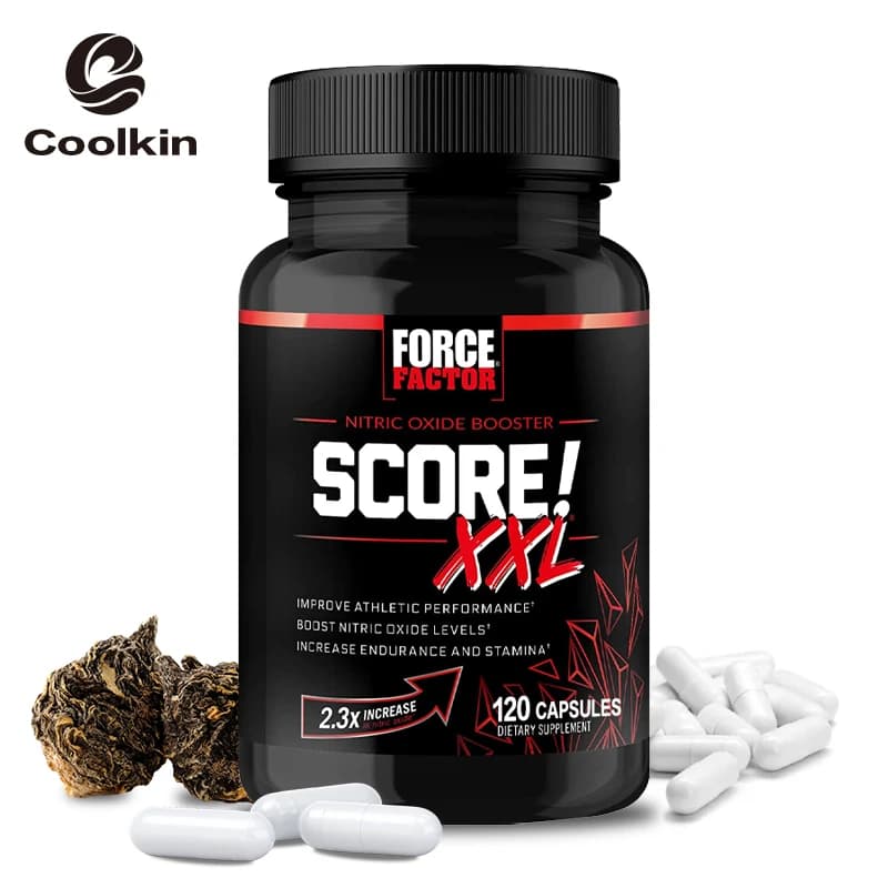 Fatttore di forza Punteggio XXL Integratore di ossido nitrico con maca di cedullina L e tribulus per aiutare a costruire muscoli e aumentare la resistenza