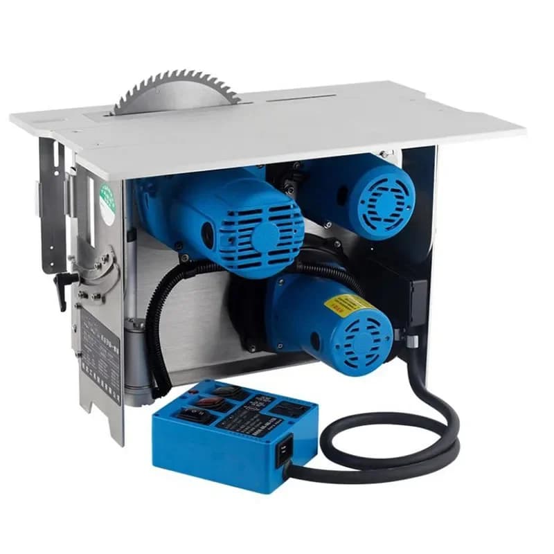 High Power Precision Multifunction Circular Bench Circular Saw For Wood Processing, With Built-in Cutting Plan Without Powder, 220V