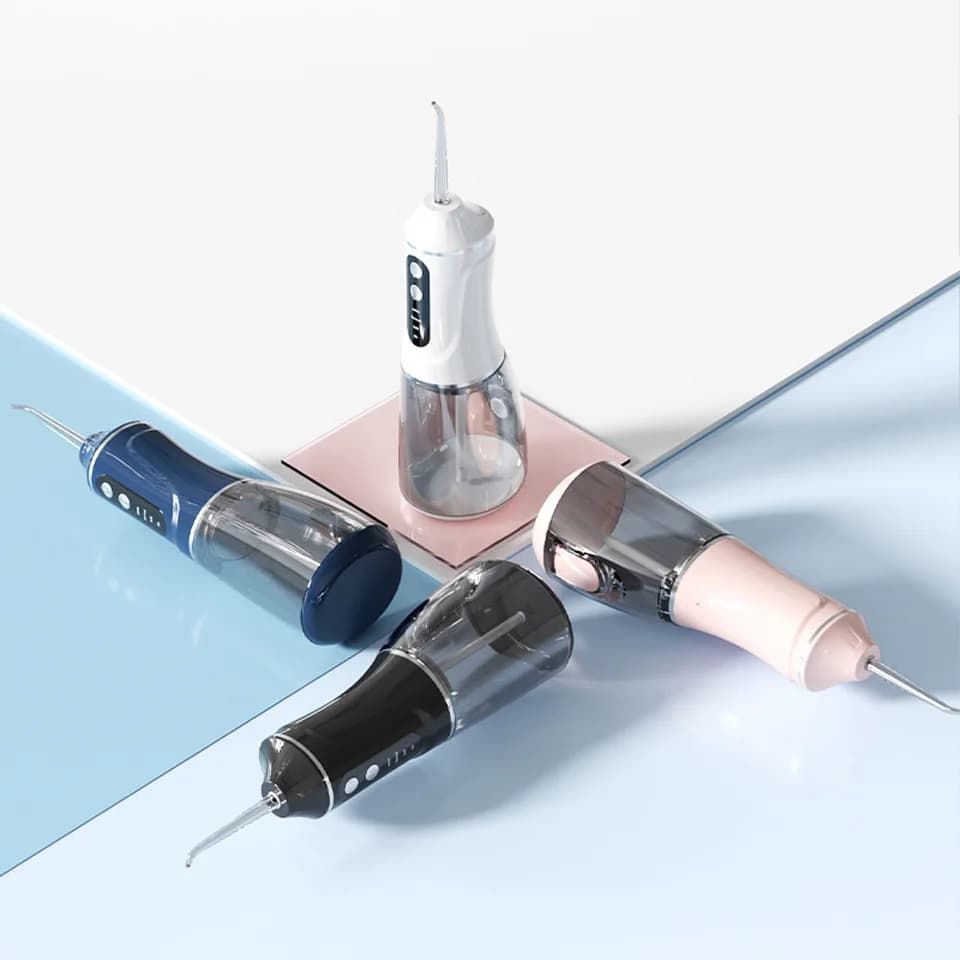 Waterproof Portable Oral Sprinkler for Tooth Whitening, 300ML Dental Sprinkler for Tooth Cleaning