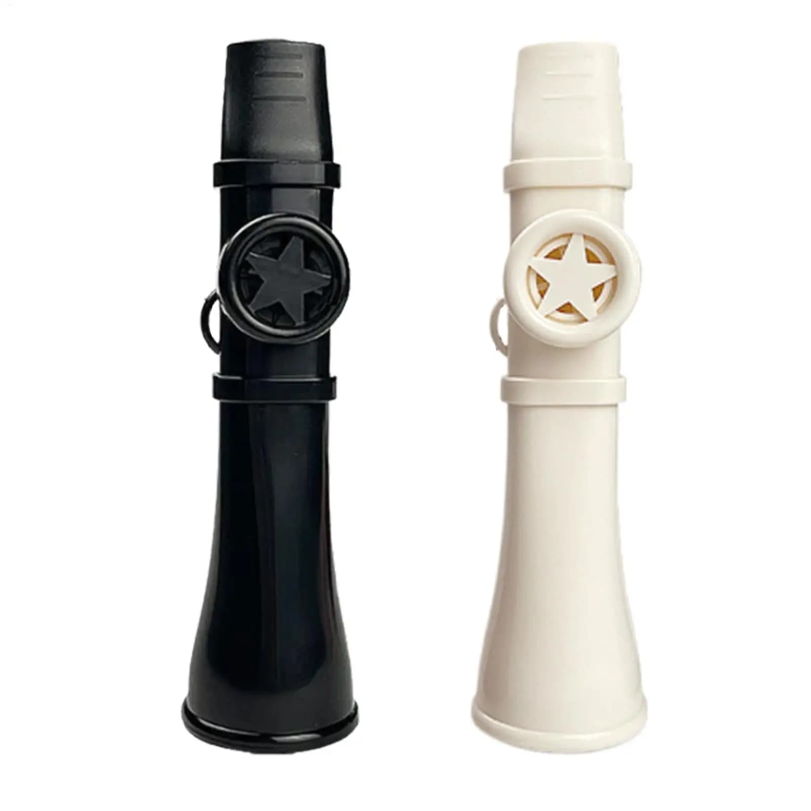 Flauto Kazoo Portatile in ABS Facile da Imparare con Cordino, Strumento Musicale Divertente, Fischietto Britannico, Giocattolo Regalo per Bambini e Bambine