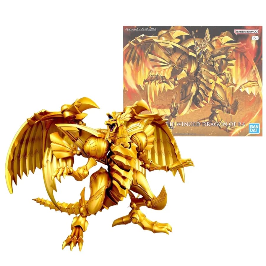 Bandai Figure Rise Frs Yu-Gi-Oh! Tre Bestie Sacre - Slifer Il Drago del Cielo, Modellino in Plastica, Figura di Guerriero Mecha, Giocattolo Educativo