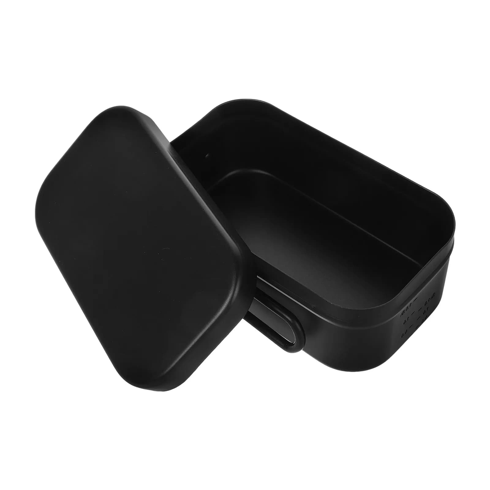 Aluminum Alloy Insulated Lunch Box Old Style Portable Leakproof Folding Handle Camping Food Storage Container Outdoor Bento Case