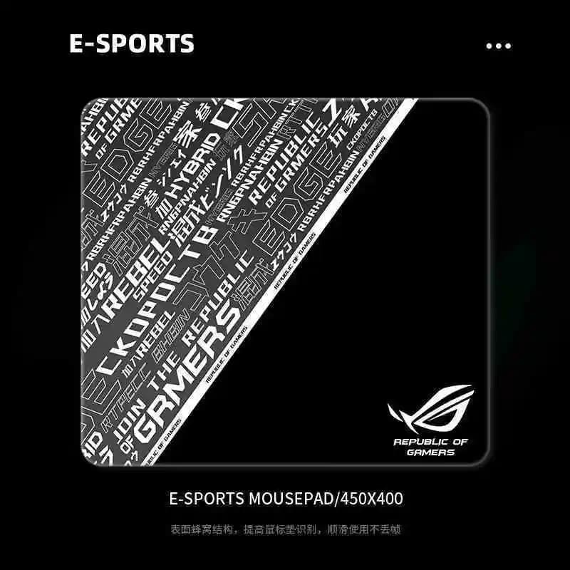 Tappetino per Mouse in Vetro Personalizzabile, Superficie Liscia Satinata, Impermeabile, in Vetro Temperato, Dimensioni Multiple 450x400MM, Grande Formato Opzionale