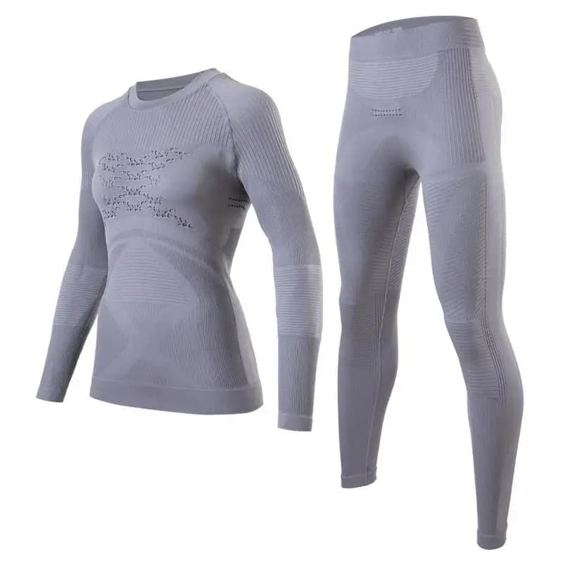 Professional Men's and Women's Ski Quick Drying Clothes, Ski Underwear with Compression Sweating and Antibacterial Functions