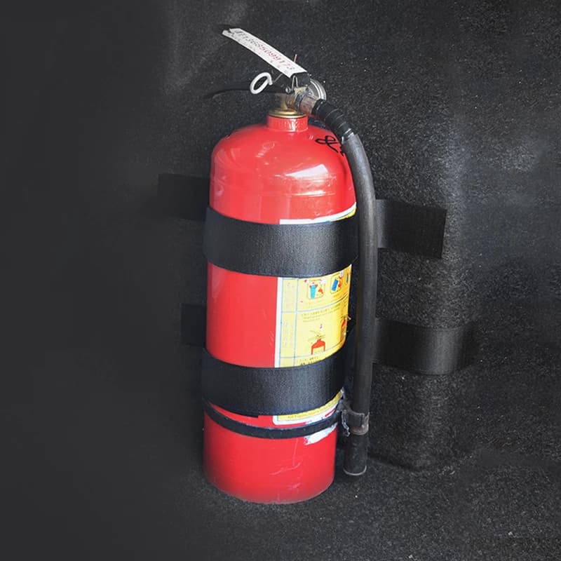 Nuovo Set di 4 Cinghie Nere per Organizzazione Bagagliaio Auto, Nastro in Nylon Resistente per Interni Auto, Accessori per Auto