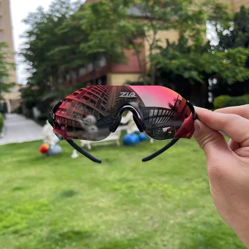 Polarized Iridium Cycling Glasses MTB Road Bike Marathon Hiking Fishing Windproof Sunglasses UV400 Outdoor Sports Eyewear