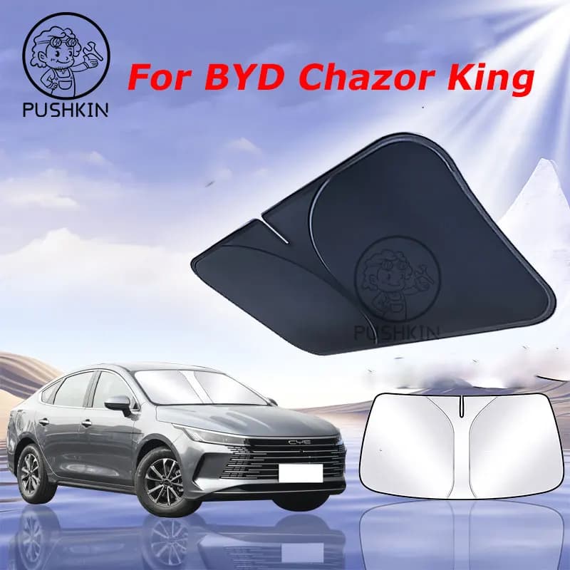 Per BYD Chazor sigillo 5 DMI King DM-i 2024 2025 Auto Parabrezza Parasole Pieghevole Ombrello amry Anteriore Isolamento termico Accessori
