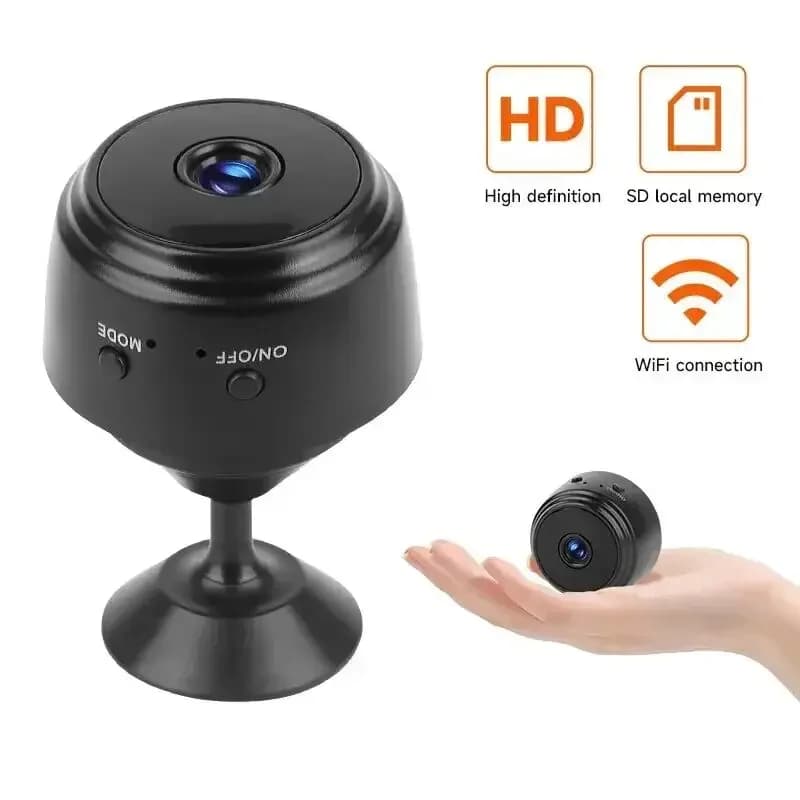 Mini A9 Surveillance Cameras with Wifi, 1080P HD Camera, Night Vision Sensor, Smart Life Home Surveillance Web Camera
