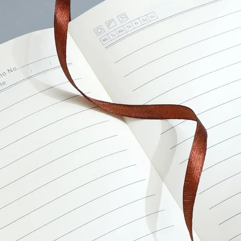 Y5LB Pocket Notebook 192 Page Lined Pocket Notepads Small Leather Journal for Writing