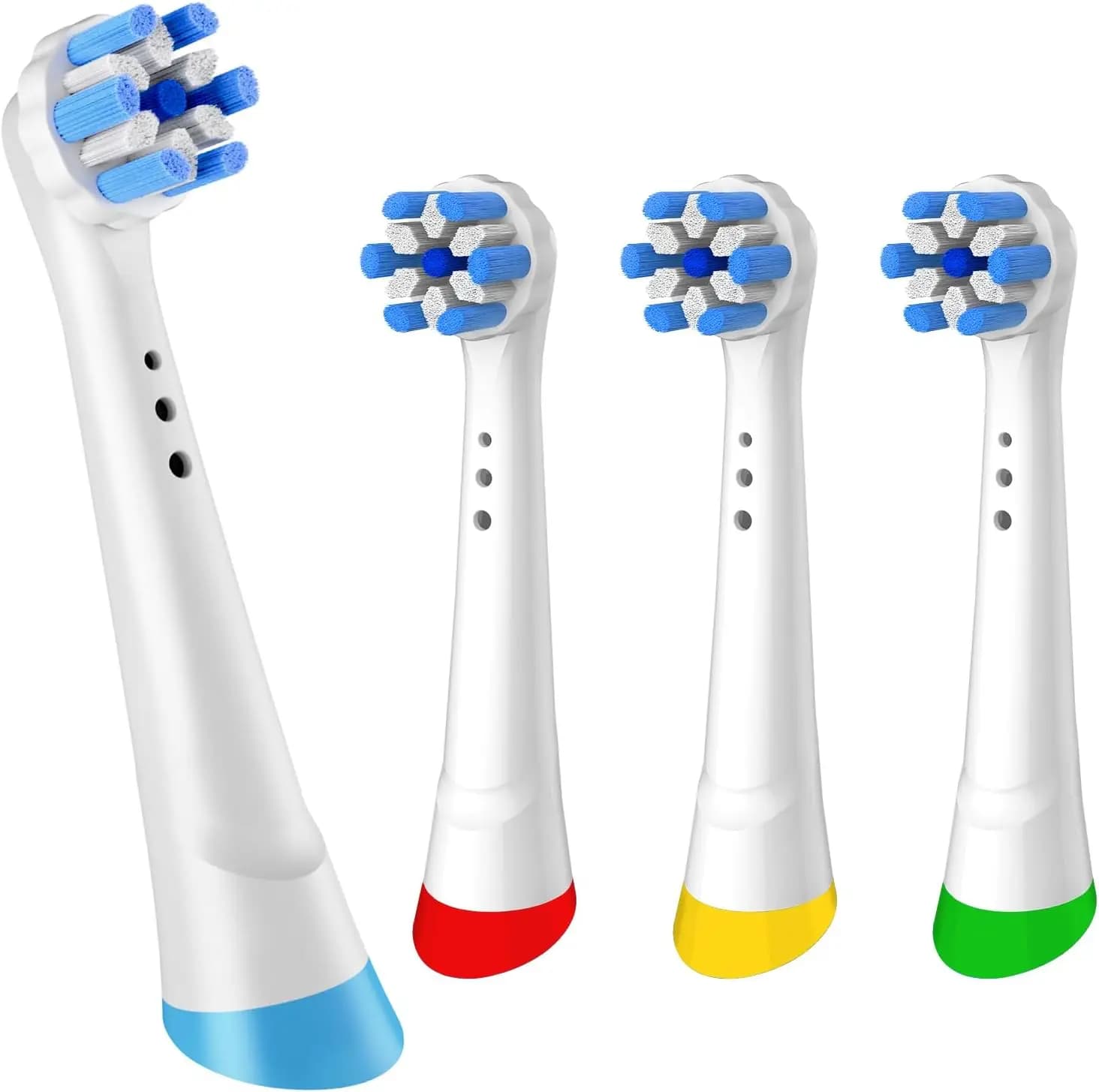 Pack of 4/8 spare heads for toothbrush compatible with Braun Oral B iO 3 4 5 6 7 8 9 10