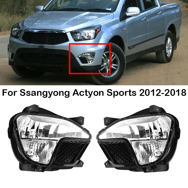 8320132500 8320232500 Genuino Auto Paraurti Anteriore Fendinebbia Gruppo Luce di Nebbia Per Ssangyong Korando Actyon Sports 2012 2013-2018