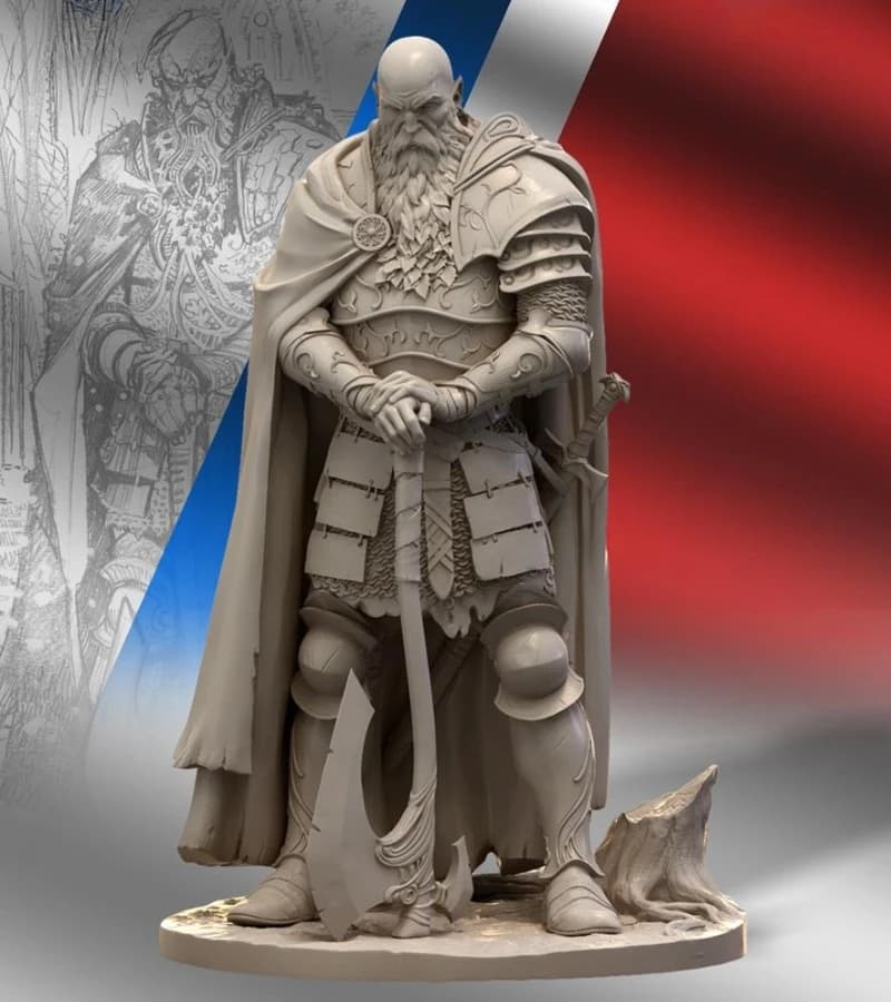 1/24 Bilancia 75 millimetri Pressofuso Figura In Resina Modello Kit Antico Cavaliere Guerriero Hobby Giocattoli In Miniatura Smontato Non Verniciato Diorama