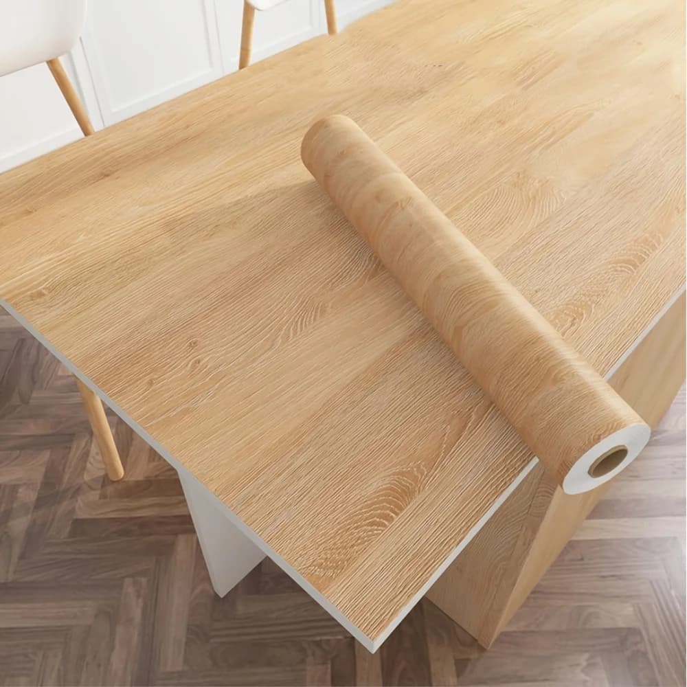 Carta da contatto con venature del legno per armadio, armadio, tavolo, porta, mobili, adesivi autoadesivi impermeabili, carta da parati staccabile e incollata