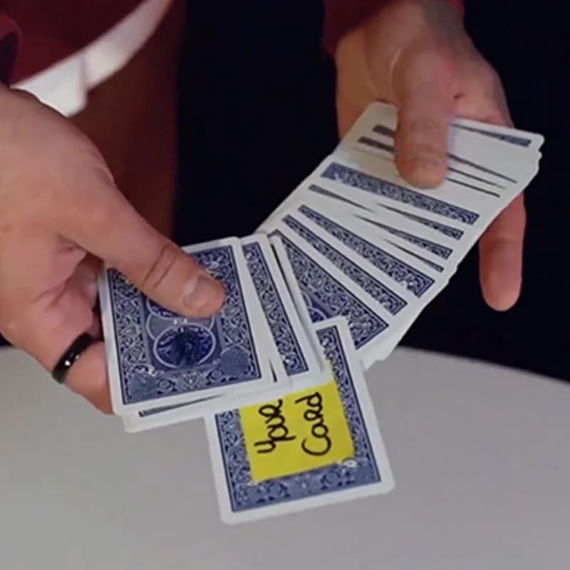 VISUAL-STRUCK (Trucchi e Istruzioni) di Axel Vergnaud Trucchi Magici Carte che Appaiono e Scompaiono Illusione da Vicino Accessorio per Mentalismo